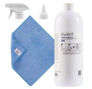 Ewent Kit Spray Limpiador Pantallas 1000ml + Paño Microfibra