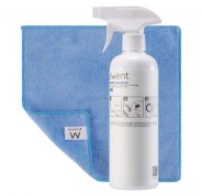 Ewent Kit Spray Limpiador Pantallas 500ml + Paño Microfibra