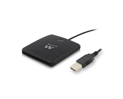 Ewent Lector de DNIe USB - Tarjetas Inteligentes - Color Negro