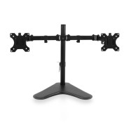 Ewent Soporte de Escritorio para 2 Monitores hasta 32\" - VESA Maximo 100x100 - Color Negro