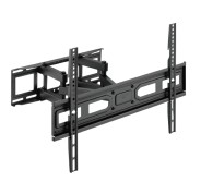 Ewent Soporte de Pared para TV de 37\" hasta 80\"- Movimiento Completo - 3 pivotes - VESA Maximo 600x400 - Color Negro