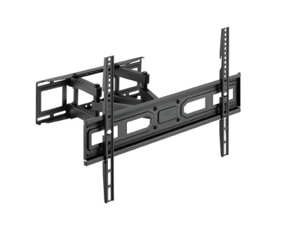 Ewent Soporte de Pared para TV de 37\" hasta 80\"- Movimiento Completo - 3 pivotes - VESA Maximo 600x400 - Color Negro