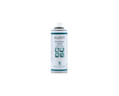 Ewent Spray de Limpieza para Rodillos de Impresora - Aerosol - Color Transparente