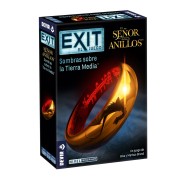 Exit El Señor de los Anillos: Sombras sobre la Tierra Media Juego de Tablero - Tematica Fantasia - De 1 a 4 Jugadores - A partir de 10 Años - Duracion 45-90min. aprox.