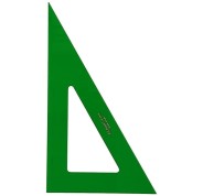 Faber-Castell Cartabon Tecnico 28cm - Sin Graduacion - Color Verde Transparente
