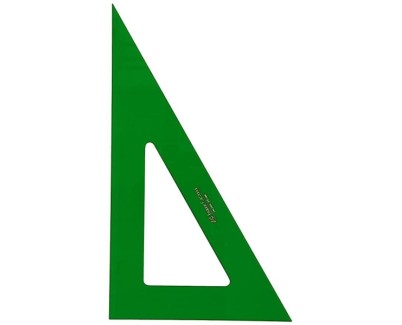 Faber-Castell Cartabon Tecnico 28cm - Sin Graduacion - Color Verde Transparente