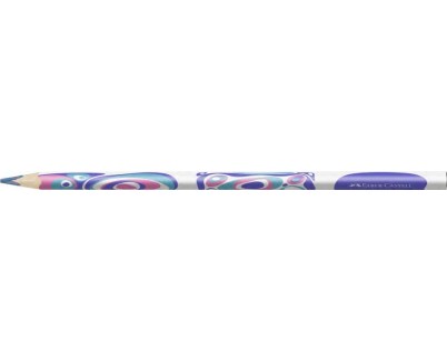 Faber-Castell Fantasia Pastel Lapiz con Mina Multicolor - Cuerpo Triangular Decorado - Madera de Bosques Sostenibles