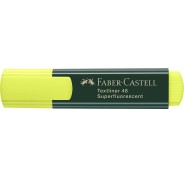 Pack de 12 marcadores fluorescentes Brite Liner, de Bic, punta biselada,  color amarillo, Rosado 24 unidades