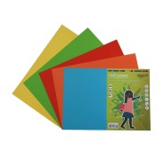 Fabrisa Pack de 50 Cartulinas 180 g/m² - Tamaño A3 - Colores Fuertes Surtidos