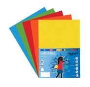 Fabrisa Pack de 50 Cartulinas 180 g/m² - Tamaño A4 - Colores Fuertes Surtidos