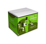 Fabrisa Papel Continuo 11\" x 240mm - 1 Hoja, 2 Trepados, 2500 Pliegos - Color Blanco