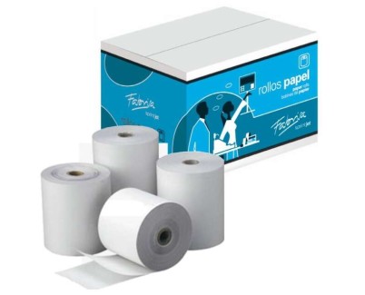 Fabrisa Rollo de Papel Autocopiativo - Medidas 57x65x12mm