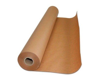 Fabrisa Rollo de Papel Kraft Verjurado 70gr 1x50m - Color Marron