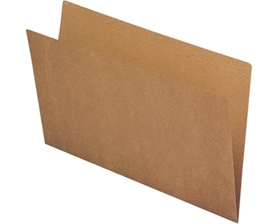 Fade Subcarpetas Simples - Formato A4 - Cartulina Kraft de 230g/m2 - Certificado Ecolabel - Color Marron