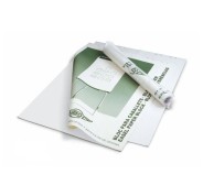 Faibo Bloc de 50 Hojas Lisas 65x90cm para Caballetes - Sistema Multitaladro - Color Blanco