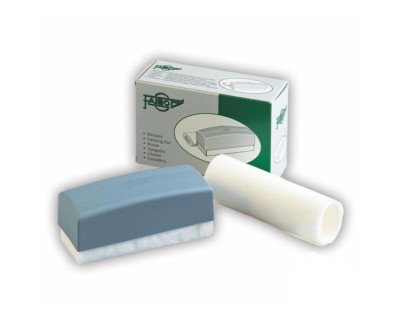 Faibo Borrador para Pizarra Blanca - Con 5 Hojas Intercambiables - Con Empu&ntilde;adura de Plastico