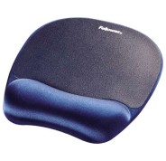 Fellowes Alfombrilla con Reposamuñecas Espuma Memory Foam - Confort Excepcional - Color Zafiro