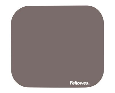 Fellowes Alfombrilla Premium - Base de Goma Antideslizante - Superficie de Poliester - 23.2x19.9cm - Color Gris