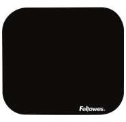 Fellowes Alfombrilla Premium - Base de Goma Antideslizante - Superficie de Poliester - 23.2x19.9cm - Color Negro