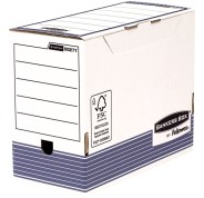 Fellowes Bankers Box Caja de Archivo Definitivo 150mm A4 - Montaje Automatico Fastfold - Carton Reciclado Certificacion FSC