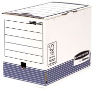 Fellowes Bankers Box Caja de Archivo Definitivo 200mm A4 - Montaje Automatico Fastfold - Carton Reciclado Certificacion FSC