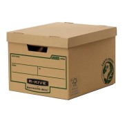 Fellowes Bankers Box Earth Contenedor de Archivos - Montaje Manual - Carton Reciclado Certificacion FSC - Color Marron