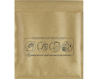 Fellowes Bankers Box Pack de 100 Bolsas de Burbujas Acolchadas - Medidas Internas 220x260mm - Burbujas Internas para Amortiguacion - Tira Autoadhesiva para Cierre