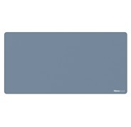 Fellowes Breyta Alfombrilla de Escritorio - Antideslizante - Proteccion Antimicrobiana - Antirreflectante - Fabricado con Material Reciclado - 40x80x0.25cm - Color Azul