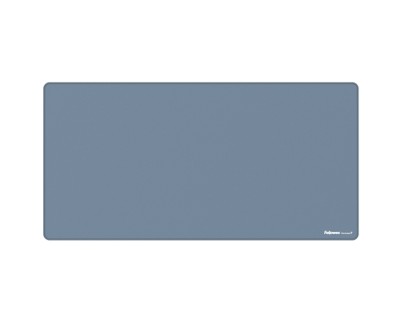 Fellowes Breyta Alfombrilla de Escritorio - Antideslizante - Proteccion Antimicrobiana - Antirreflectante - Fabricado con Material Reciclado - 40x80x0.25cm - Color Azul