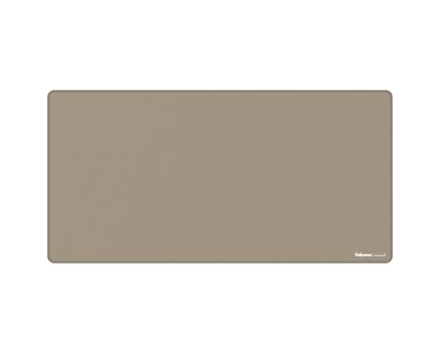 Fellowes Breyta Alfombrilla de Escritorio - Antideslizante - Proteccion Antimicrobiana - Antirreflectante - Fabricado con Material Reciclado - 40x80x0.25cm - Color Beige Arena