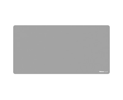 Fellowes Breyta Alfombrilla de Escritorio - Antideslizante - Proteccion Antimicrobiana - Antirreflectante - Fabricado con Material Reciclado - 40x80x0.25cm - Color Gris