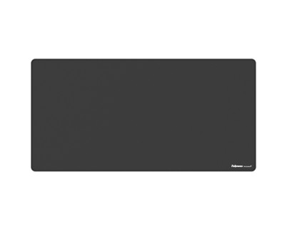 Fellowes Breyta Alfombrilla de Escritorio - Antideslizante - Proteccion Antimicrobiana - Antirreflectante - Fabricado con Material Reciclado - 40x80x0.25cm - Color Negro