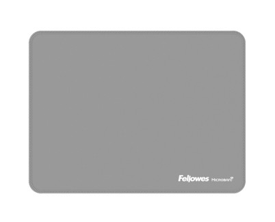 Fellowes Breyta Alfombrilla XL - Antideslizante - Proteccion Antimicrobiana - Bordes Reforzados - Fabricado con Material Reciclado - 21x28x0.25cm - Color Gris