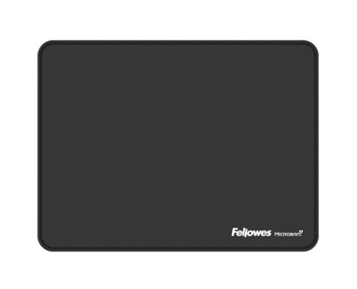 Fellowes Breyta Alfombrilla XL - Antideslizante - Proteccion Antimicrobiana - Bordes Reforzados - Fabricado con Material Reciclado - 21x28x0.25cm - Color Negro