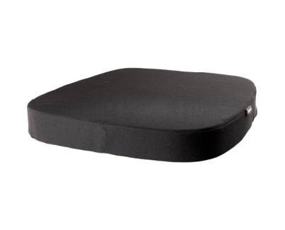 Fellowes Breyta Cojin de Asiento - Espuma con Contenido Reciclado - Asa Incorporada - Funda de Tejido de Poliester 100% Reciclado - Certificado por FIRA - Color Negro