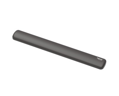 Fellowes Breyta Reposamu&ntilde;ecas para Teclado - Proteccion Antibacteriana Microban - Revestimiento Antipolvo - Tacto Suave - Soporte Ergonomico - Alivio del Dolor - 47x6x1.75cm - Color Negro