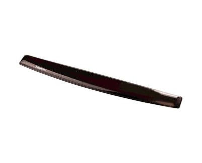 Fellowes Crystal Reposamu&ntilde;ecas de Gel para Teclado - Resistente a las Manchas - Base Antideslizante - Color Negro