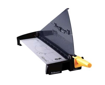 Fellowes Fusion A3 Guillotina hasta formato A3 - Capacidad hasta 10 Hojas - Longitud de Corte 460mm - Cuchilla de Acero Inoxidable - Guias de Corte y Radio para Cortes en Angulo