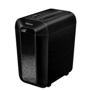 Fellowes LX65 Destructora de Papel Manual Corte en Particulas P-4 - Destruye hasta 10 Hojas - Papelera de 22L - Color Negro