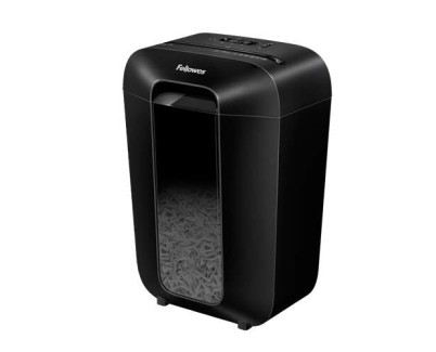 Fellowes LX70 Destructora de Papel Manual 18L - Destruye hasta 11 Hojas - Particulas de 4x40mm - Nivel de Seguridad Din P-4 - Bloqueo de Seguridad - Color Negro
