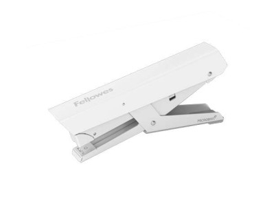 Fellowes LX890 Grapadora de Tenaza con Proteccion Microban - Admite Grapas de 24/6, 26/6 y 24/8, 26/8 - Color Blanco