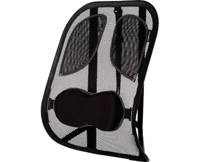 Fellowes Mesh Professional Series Suites Cojin Lumbar - Material de Malla - Sistema Triple Tensor - Color Grafito