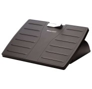 Fellowes Office Suites Reposapies Ajustable con Microban - 3 Ajustes de Altura - Tamaño de 444x333mm - Rango de Inclinación hasta 30° Aprox
