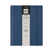 Finocam Duoband Agenda - Anual 2026 - Bloc de Notas - Formato E10 - 176x28x226mm - 1 Dia por Pagina - Color Azul