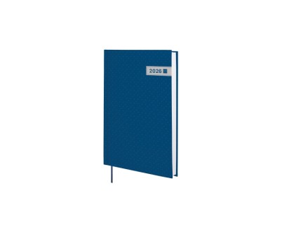 Finocam Dynamic Porto Agenda - Anual 2026 - Sin Cierre - Formato Y10 - 145x23x210mm - 1 Dia por Pagina - Color Azul