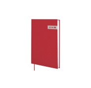 Finocam Dynamic Porto Agenda - Anual 2026 - Sin Cierre - Formato Y10 - 145x23x210mm - 1 Dia por Pagina - Color Rojo
