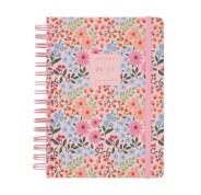 Finocam Moniquilla Agenda Escolar 26/27 - 1 Dia por Pagina - Formato E10 - 155x212mm - Tapa Dura - Papel de 80g/m2 - Espiral Metalica - Multicolor