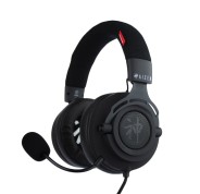 FR-TEC Auriculares Gaming Aizen - Altavoz de 50mm - Microfono Flexible y Extraible - Cable Trenzado de 1.20m - Color Negro