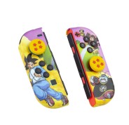 FR-TEC Combo Pack Carcasa Dura Protectora para Joycon + Grips para Mejorar Agarre de Dedos Dragon Ball Super - Color Varios