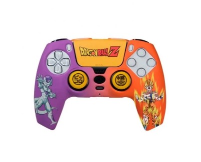 FR-TEC Dragon Ball Z Enemies Pack de Carcasa Rigida + Grips + Sticker para PS5